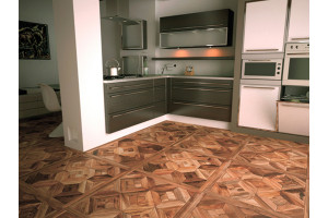 Модульный паркет Версаль Дуб, Термо Ясень Ida