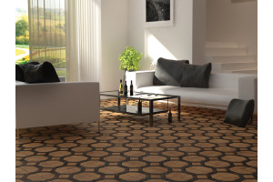 Модульний паркет Версаль Дуб, Термо Ясень Marika