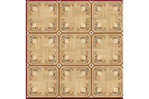 Художній паркет — мозаїчний 6018