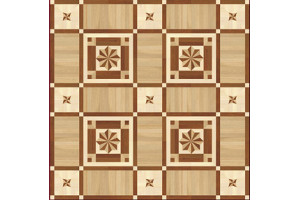 Художній паркет — мозаїчний 7058