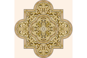 Палацевий паркет — Розетка 1100