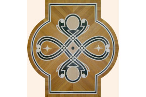 Палацевий паркет — Розетка 1418