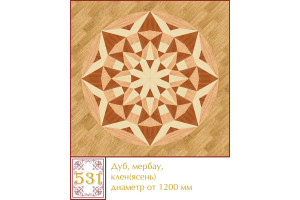 Паркетна розетка 531