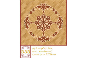 Паркетная розетка 555