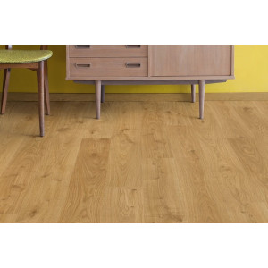 Ламінат Quick-Step Eligna Дуб білий світлий, 32 клас, без фаски, вологостійкий, 8*156*1380 мм