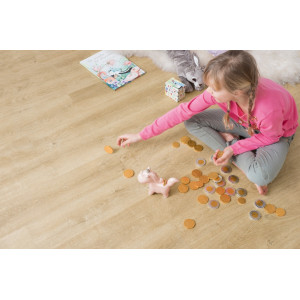 Ламинат Quick-Step Eligna Дуб натуральный Венеция, 32 класс, без фаски, влагостойкий, 8*156*1380 мм