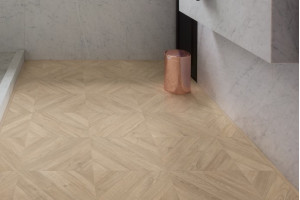 Ламінат Quick-Step Impressive Patterns Дуб шеврон темно-сірий, 32 клас, фаска 4v, вологостійкий, 8*131*655 мм