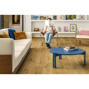 Ламінат Quick-Step Impressive Дуб трюфель темно-коричневий, 32 класс, фаска 4v, влагостійкий, 8*190*1380 мм