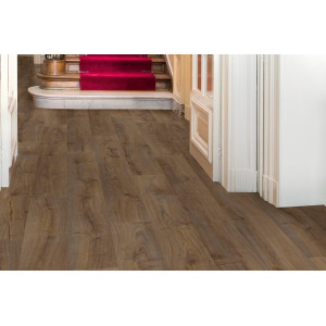 Ламінат Quick-Step Largo Дуб темний Кембридж, 32 клас, фаска 4v, влагостійкий, 9.5*205*2050 мм