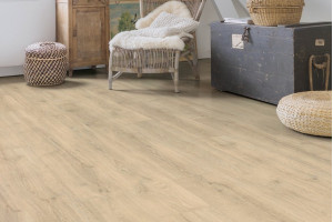 Ламінат Quick-Step Majestic Дуб лісовий бежевий, 32 клас, фаска 4v, вологостійкий, 9.5*240*2050 мм