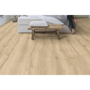 Ламінат Quick-Step Majestic Дуб пустеля світлий натуральний, 32 клас, фаска 4v, вологостійкий, 9.5*240*2050 мм