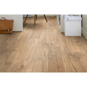 Ламінат Quick-Step Classic Дуб опівнічний натуральний, 32 клас, фаска 4v, вологостійкий, 8*190*1200 мм