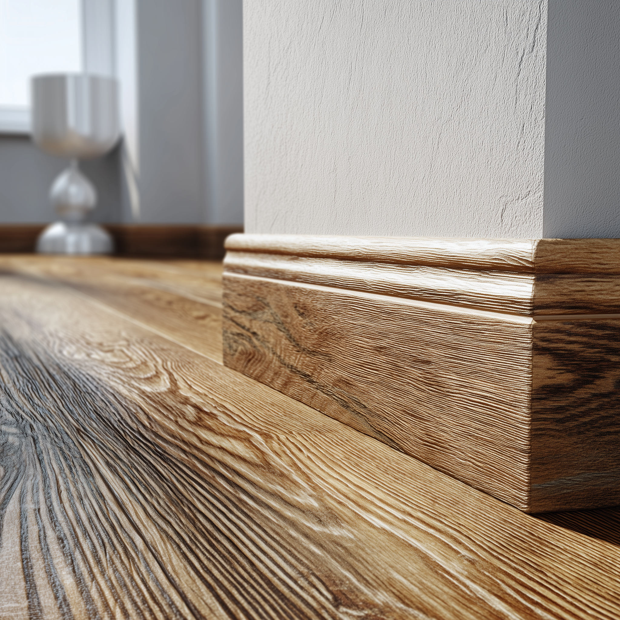 Дерев'яний плінтус для підлоги